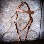 Load image into Gallery viewer, 3/4" Browband Headstall with Swell Cheek Piece
