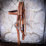 Load image into Gallery viewer, 3/4" Browband Headstall with Swell Cheek Piece
