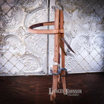 Load image into Gallery viewer, 5/8" Browband Headstall with Swell Cheek Piece
