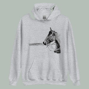 Bridle Horse Graphic Hoodie