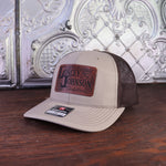 Load image into Gallery viewer, Loncey Johnson Saddles Richardson 112 Khaki / Coffee
