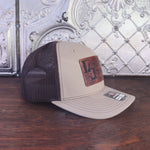 Load image into Gallery viewer, Loncey Johnson Saddles Richardson 112 Khaki / Coffee
