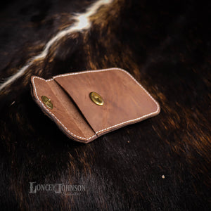 Brown Leather Bolus Pouch