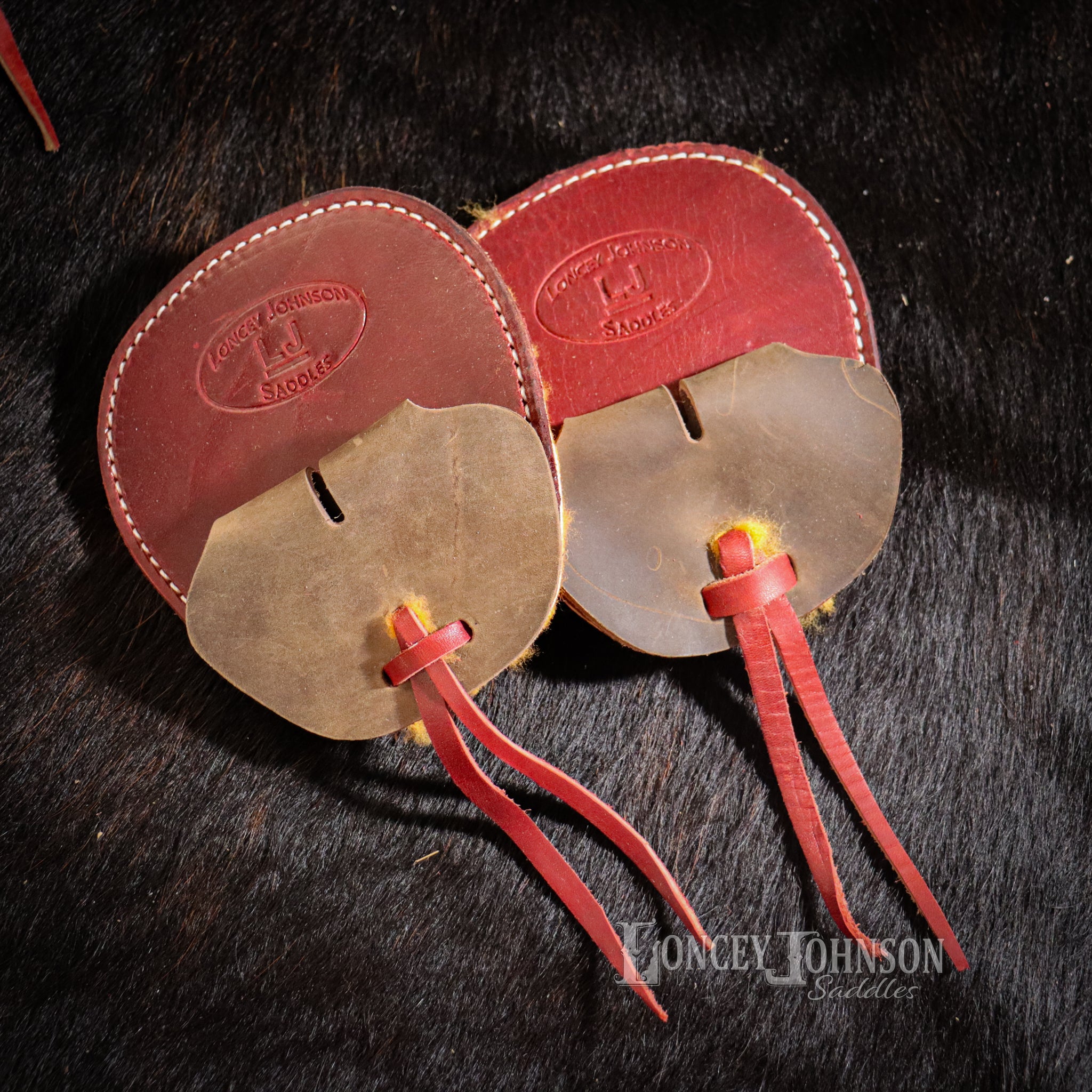 Sheepskin lined Cinch Buckle Cover
