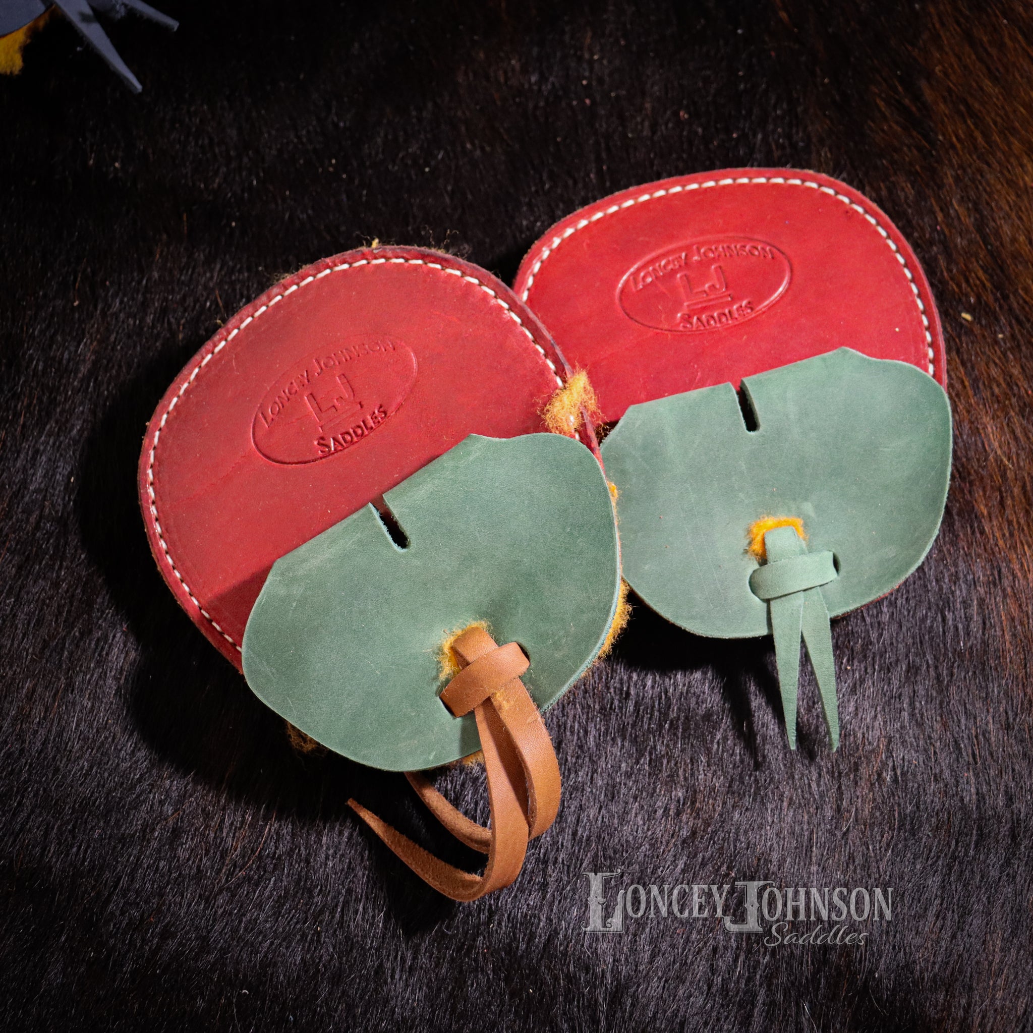 Sheepskin lined Cinch Buckle Cover