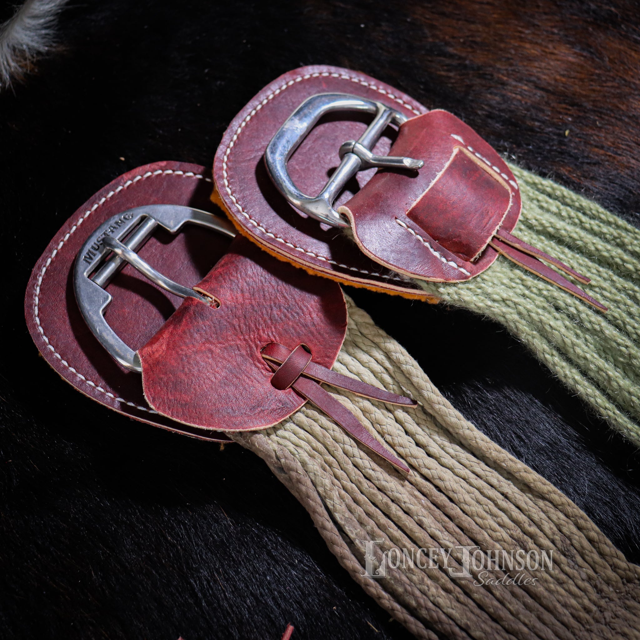 Sheepskin lined Cinch Buckle Cover