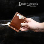 Load image into Gallery viewer, Leather Money Clip Wallet
