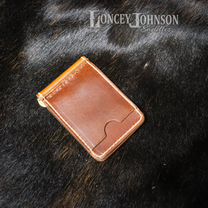 Leather Money Clip Wallet