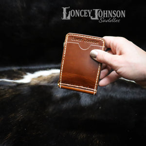 Leather Money Clip Wallet