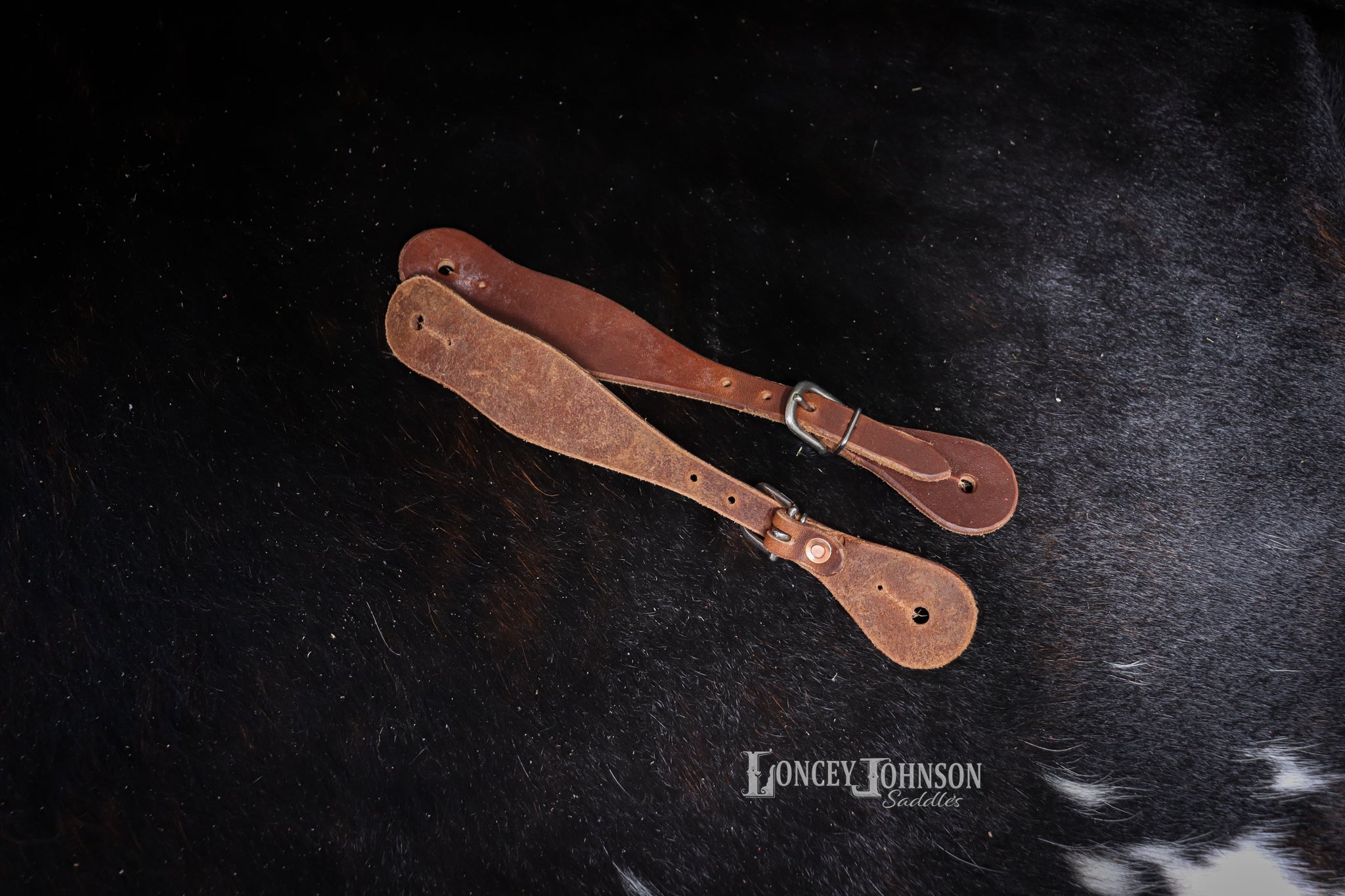 Harness Leather Spur Straps