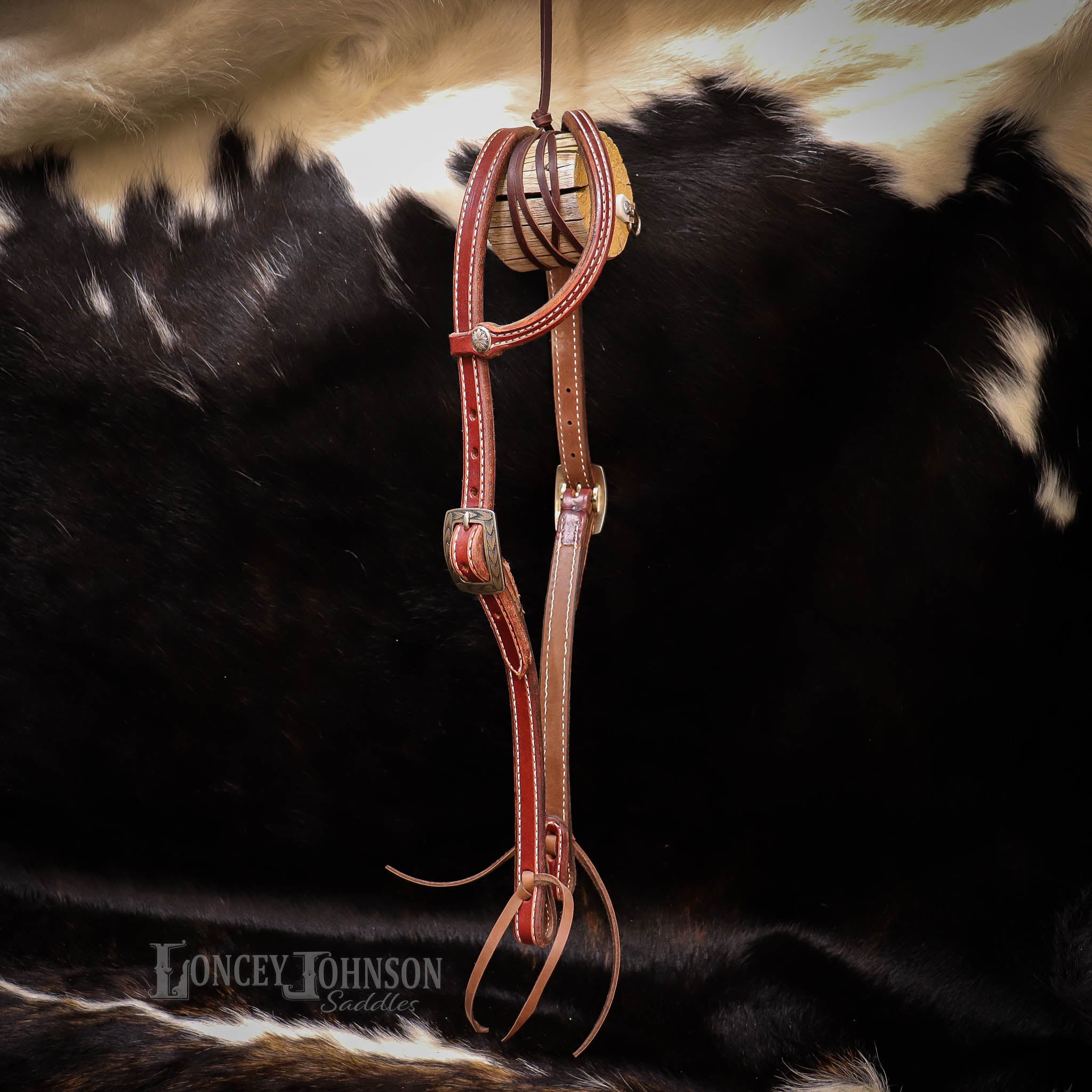 Loop Ear English Bridle Leather Headstall