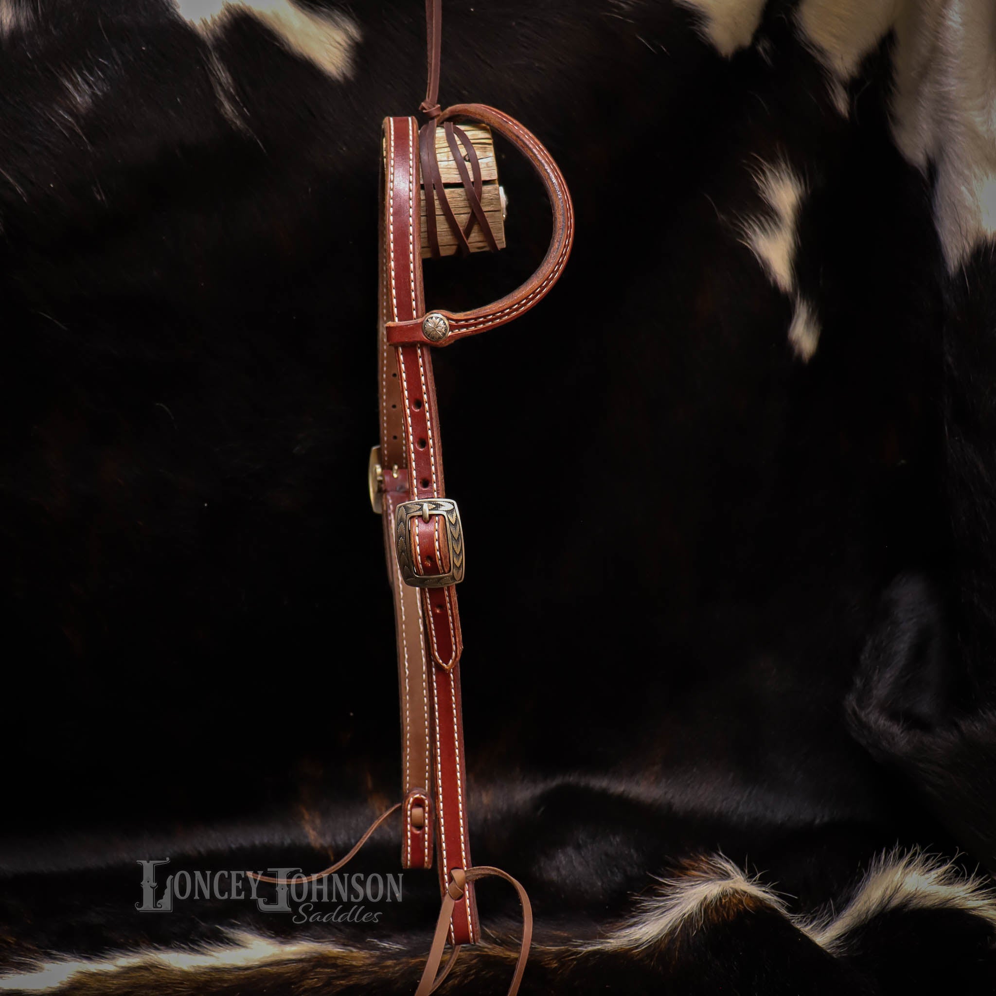 Loop Ear English Bridle Leather Headstall