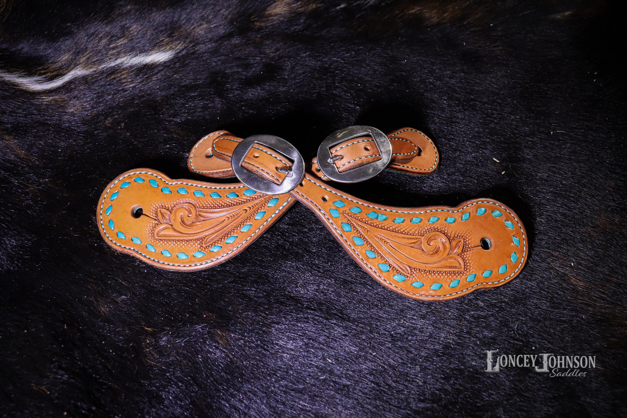 Turquoise Spur Straps