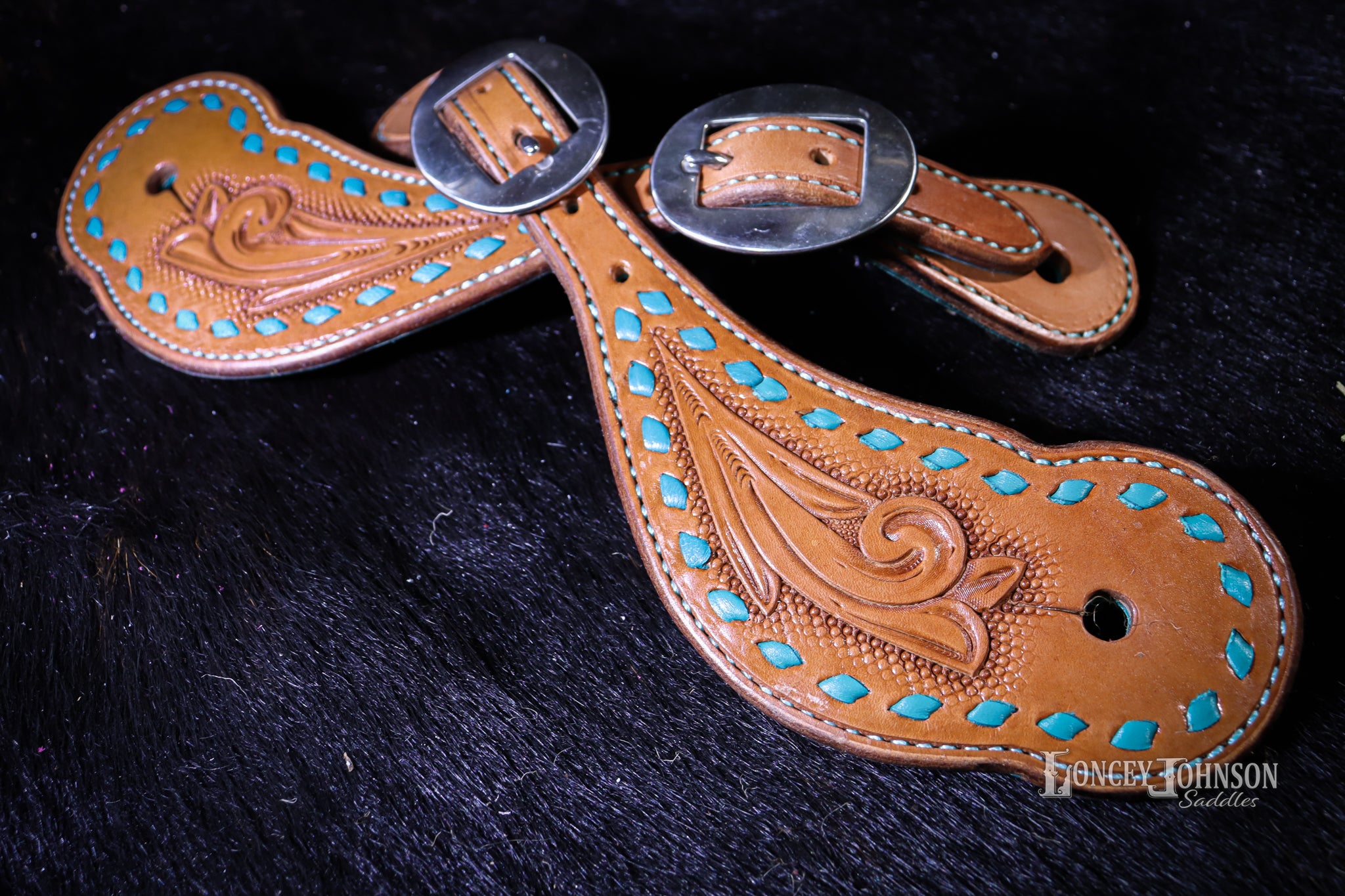 Turquoise Spur Straps