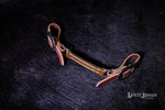 Load image into Gallery viewer, Leather Link Curb Straps
