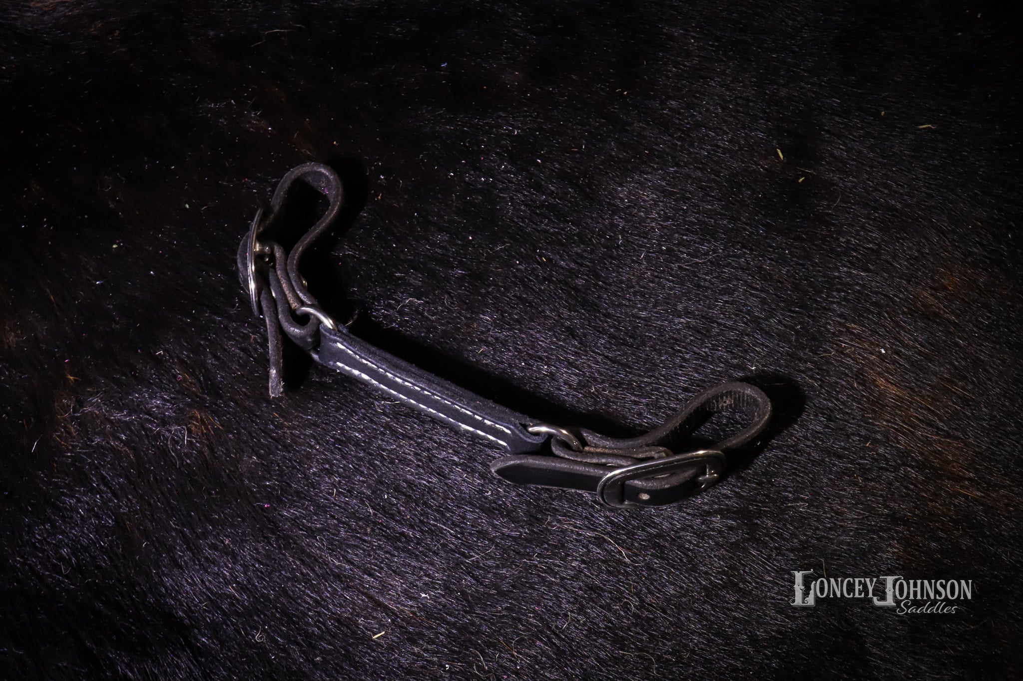 Leather Link Curb Straps