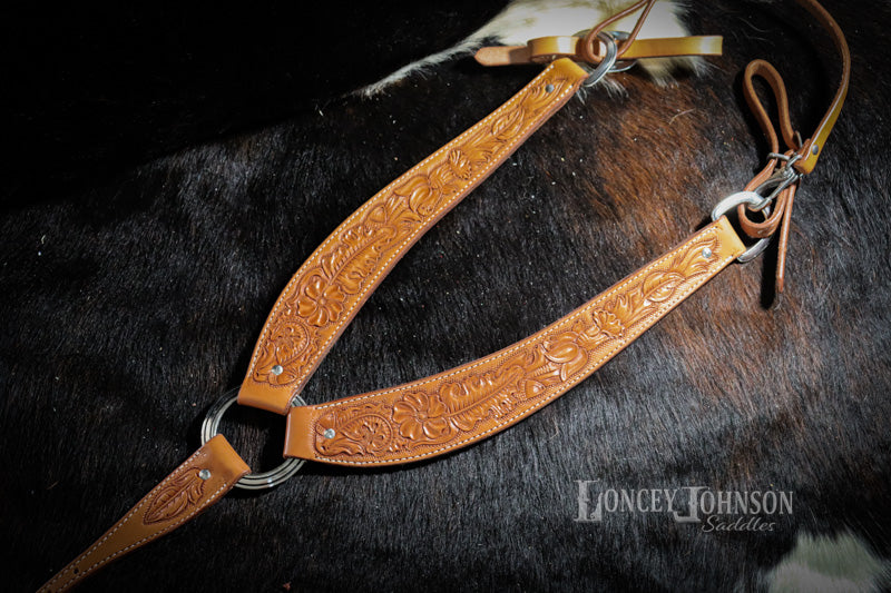 Full Tooled Shaped Breast Collar