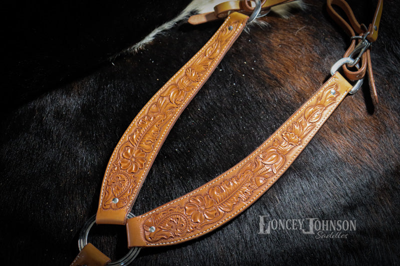 Full Tooled Shaped Breast Collar