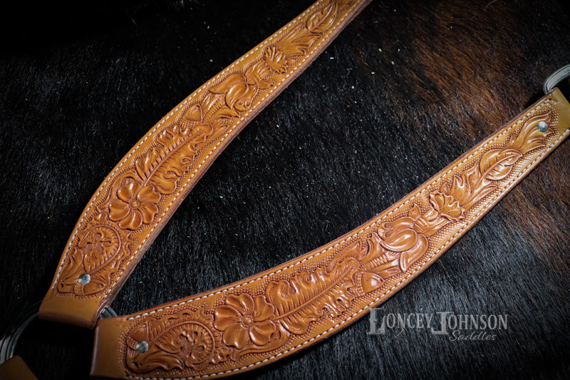 Full Tooled Shaped Breast Collar
