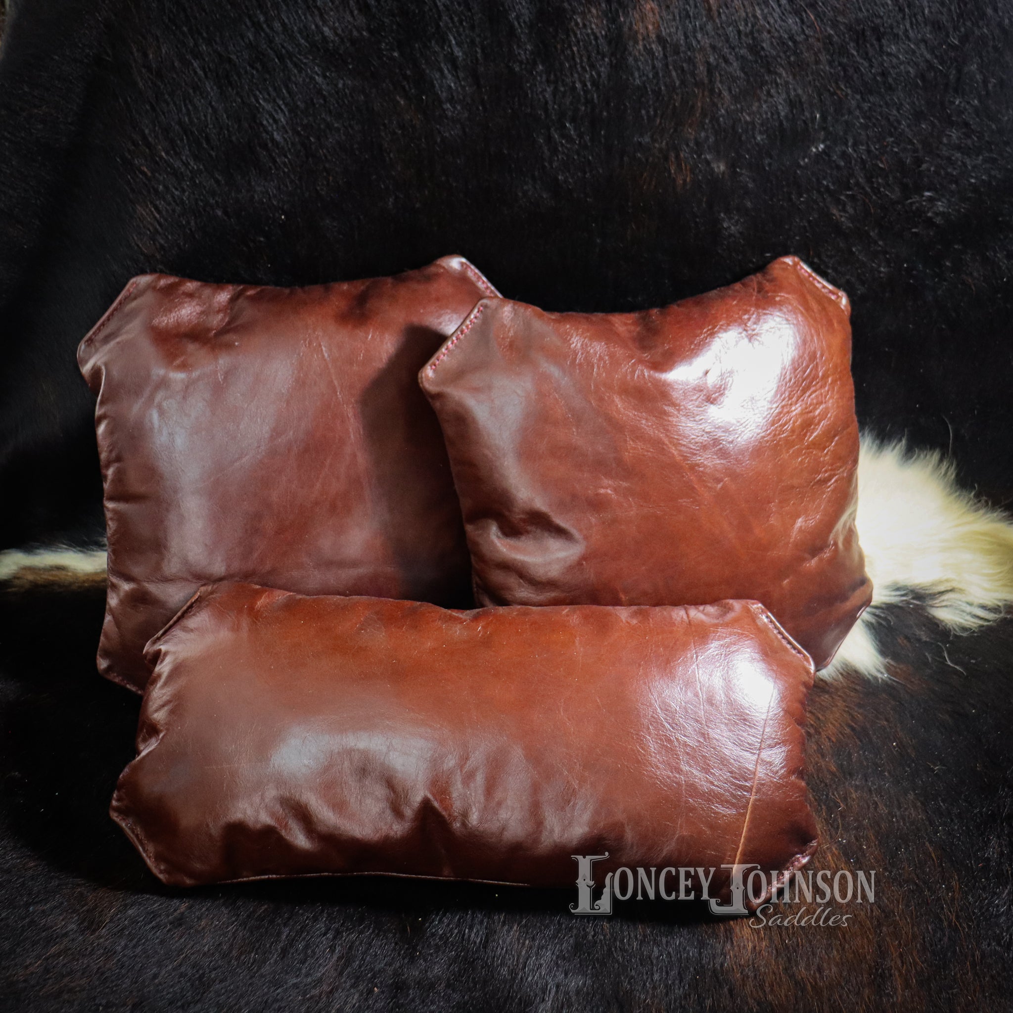 Genuine Leather Pillows