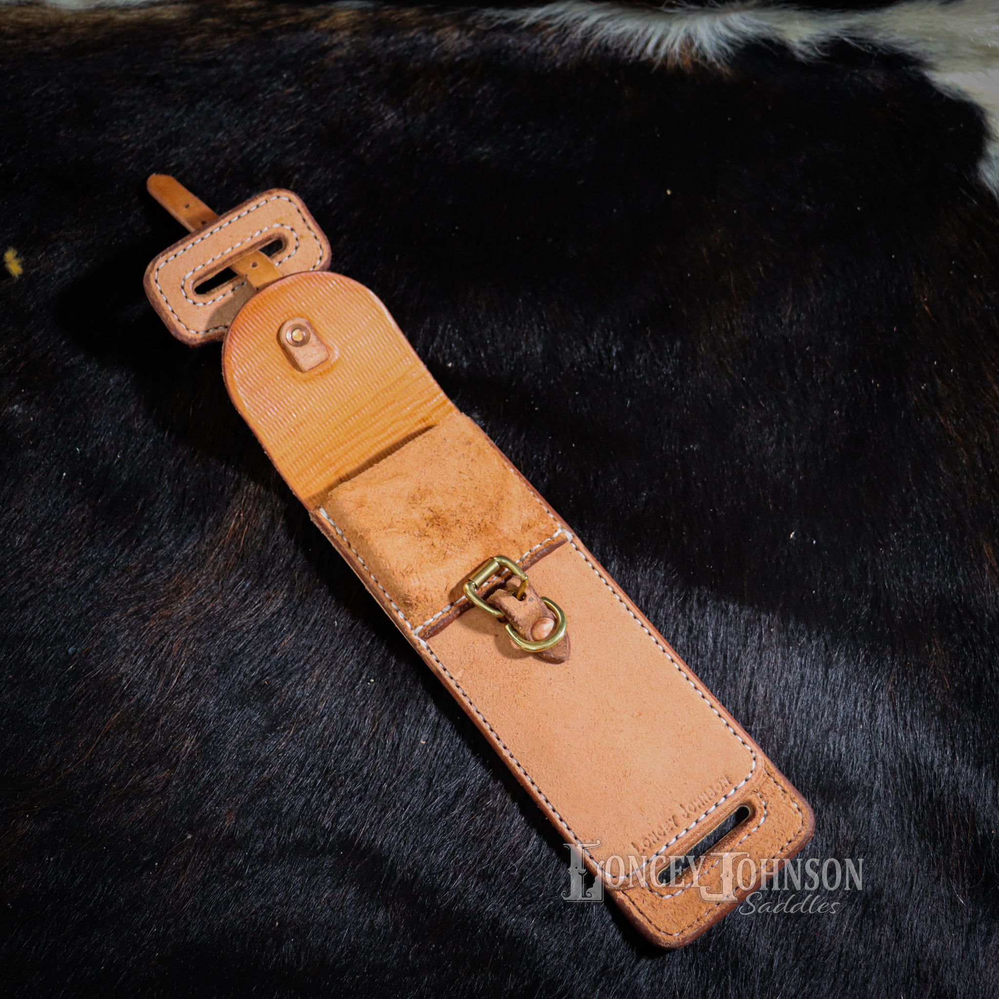 Leather Plier Case with Staple Pouch