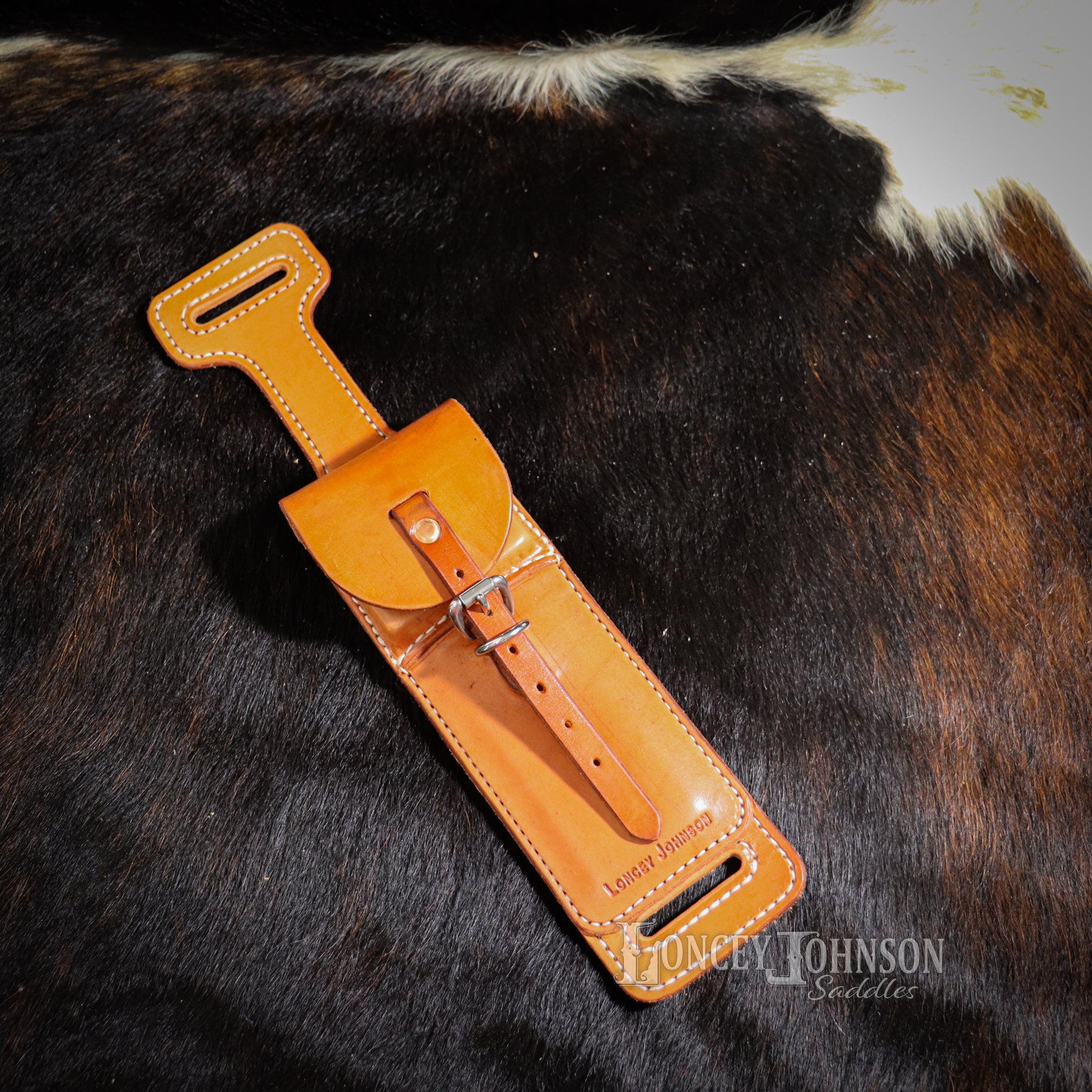Leather Plier Case with Staple Pouch