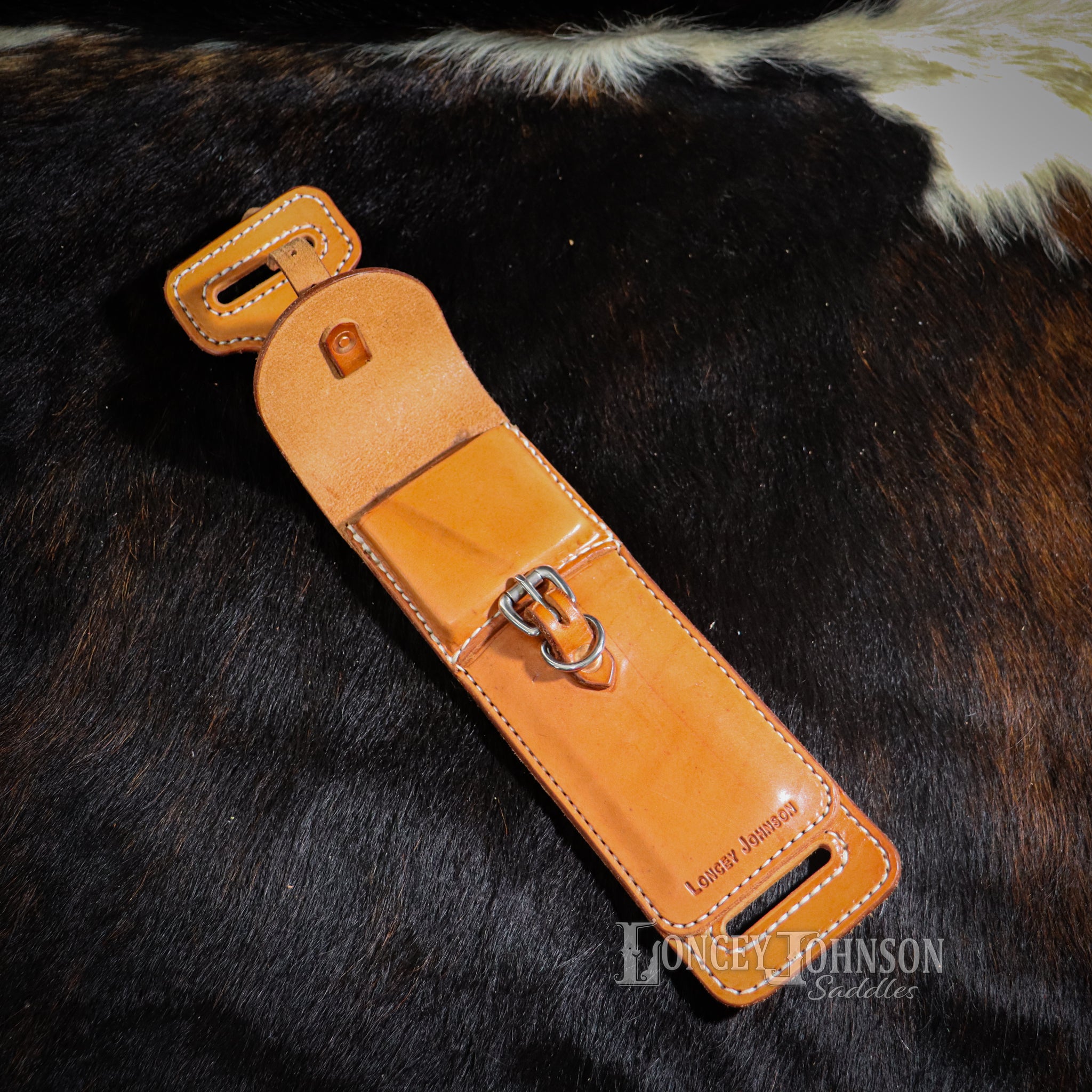 Leather Plier Case with Staple Pouch