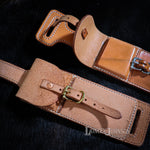 Load image into Gallery viewer, Leather Plier Case with Staple Pouch
