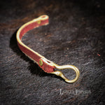 Load image into Gallery viewer, Leather Bracelet with Brass Snaps
