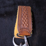 Load image into Gallery viewer, Leather Game Carrier with Fleece Liner
