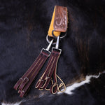 Load image into Gallery viewer, Leather Game Carrier with Fleece Liner
