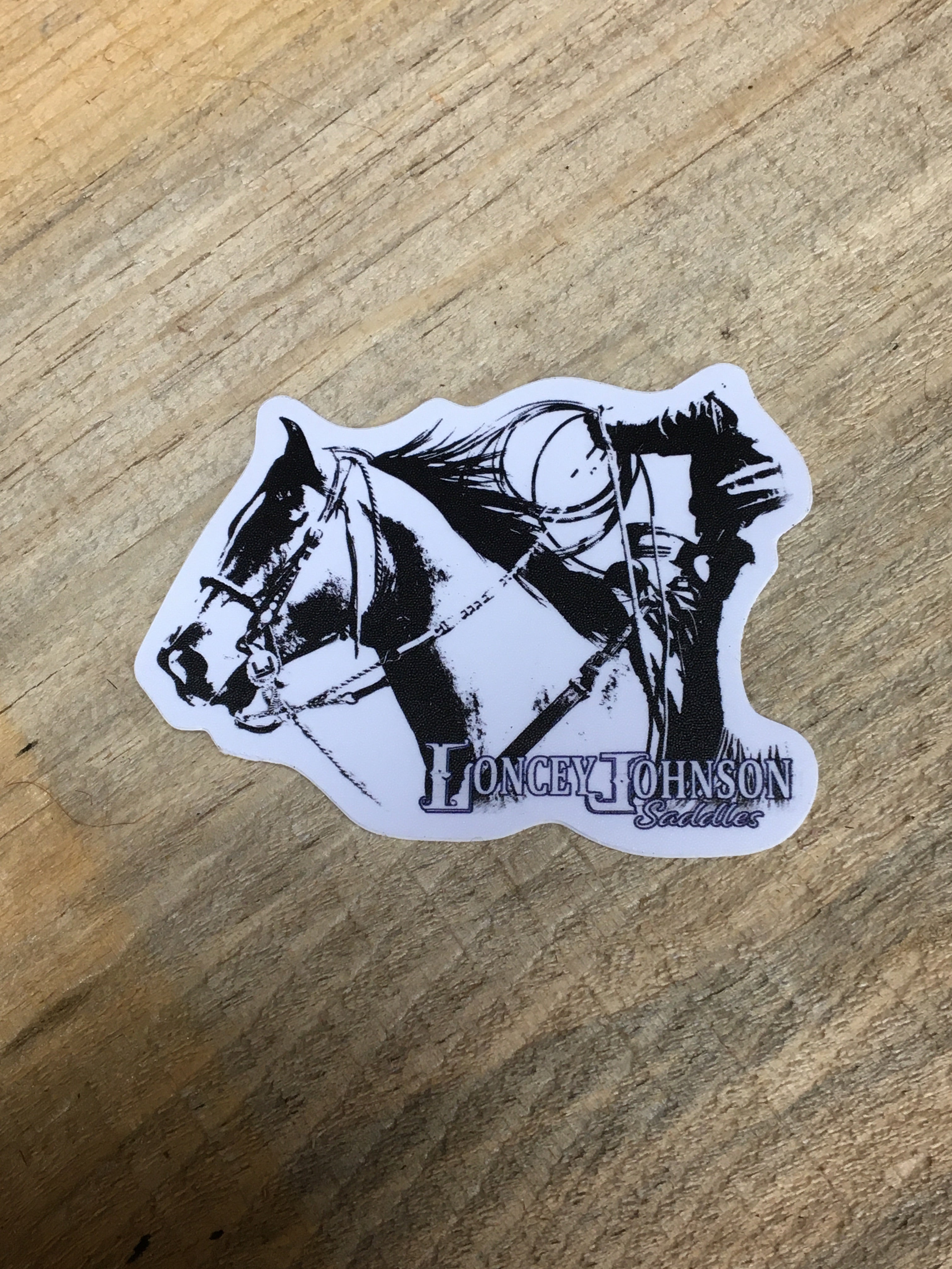 Lonesome Dove Bridle Horse Sticker