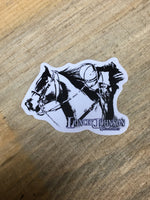 Load image into Gallery viewer, Lonesome Dove Bridle Horse Sticker
