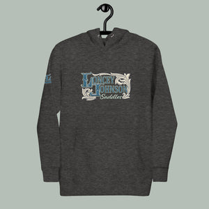 Loncey Johnson Saddles and Scroll Unisex Hoodie