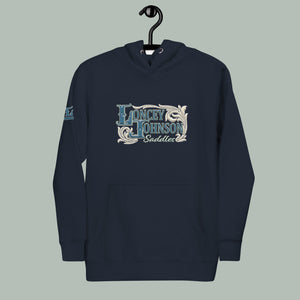 Loncey Johnson Saddles and Scroll Unisex Hoodie